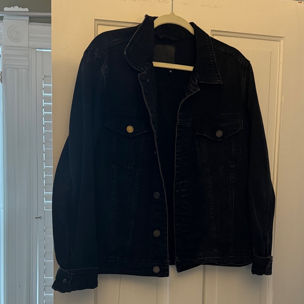BlankNYC black denim jacket